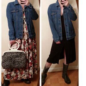 Korean brand Vincent boxy denim jacket aprox S/M